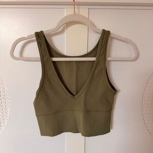 LULULEMON Power Pivot Ribbed Top - S